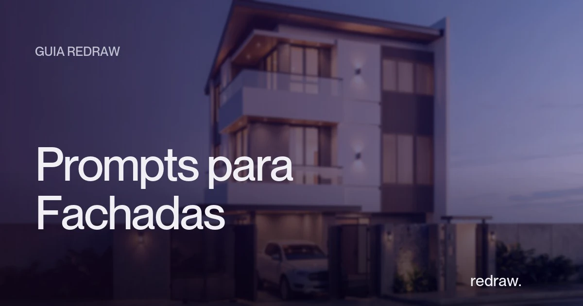 Guia de Prompts para Render de Fachadas com IA