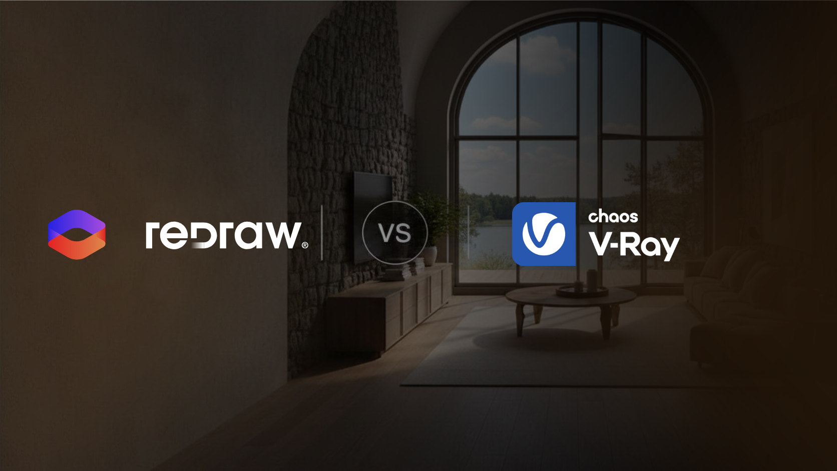 Redraw vs V-Ray: Comparison for Architects 2026
