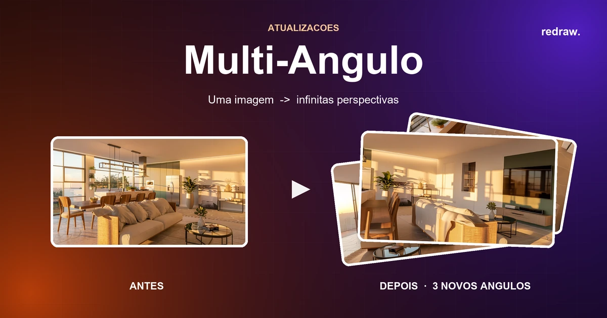 Multi-Ángulo de Redraw: Cómo Generar Nuevas Perspectivas a Partir de Un Render