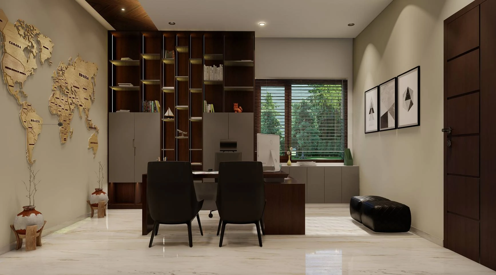 Render de interior antes do Melhorar Render do Redraw
